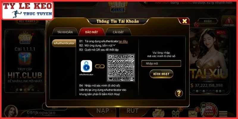 Bảo mật đa tầng tối ưu chỉ có tại Hitclub