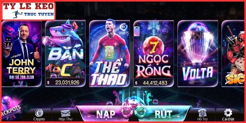 Danh mục giải trí đỉnh cao làm nên tên tuổi 789club